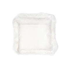 Single Sided Sheepskin Cushion Covers 35 cm