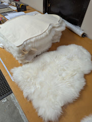 SAMPLE - Longwool Sheepkin