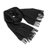 Alpaca-Winter scarf - Black