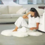 Ivory Sheepskin rug for new zealand home flooring