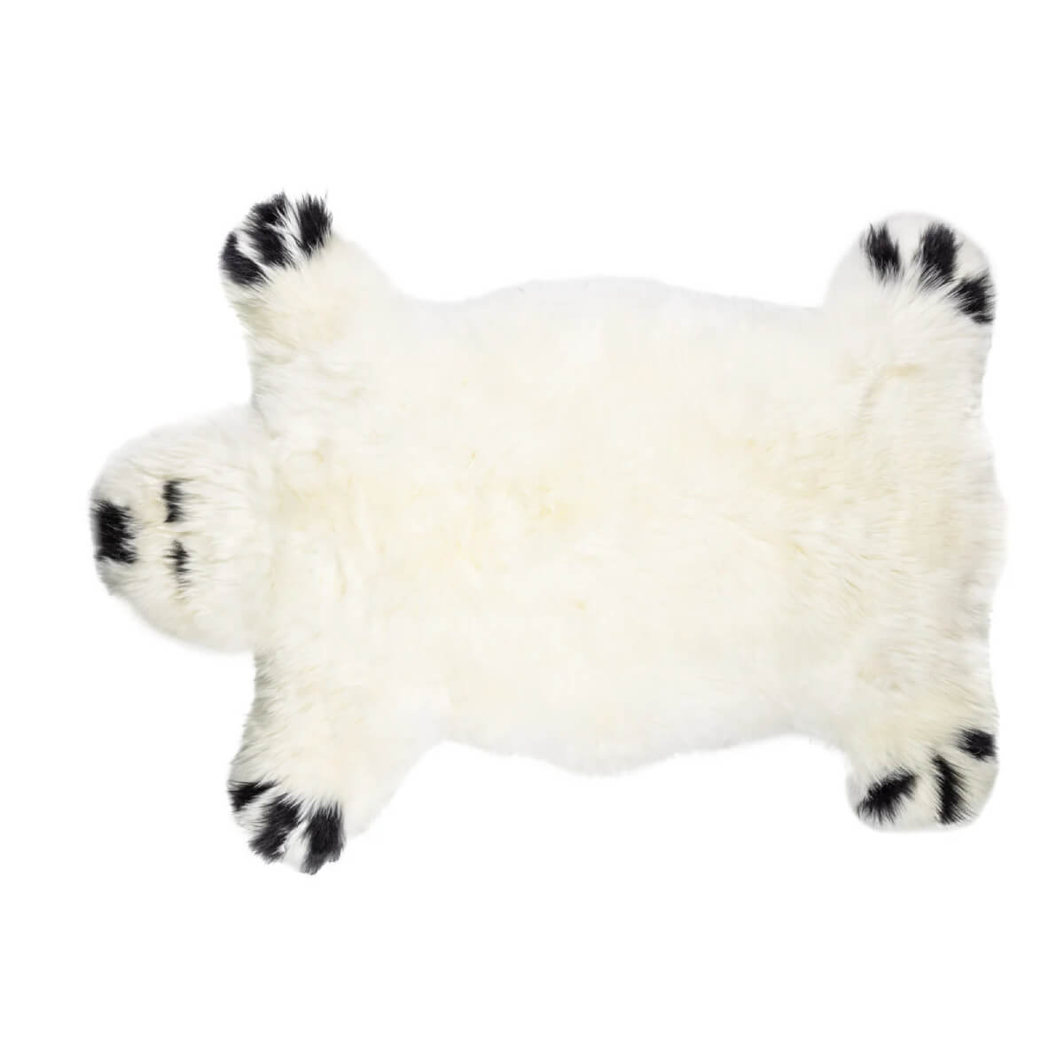 Panda Shaped Sheepskin Rig from Bowron Sheepskin Factory