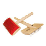 Sheepskin Brush for maintaining