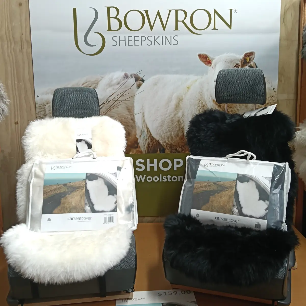Sheepskin for vehicle seats