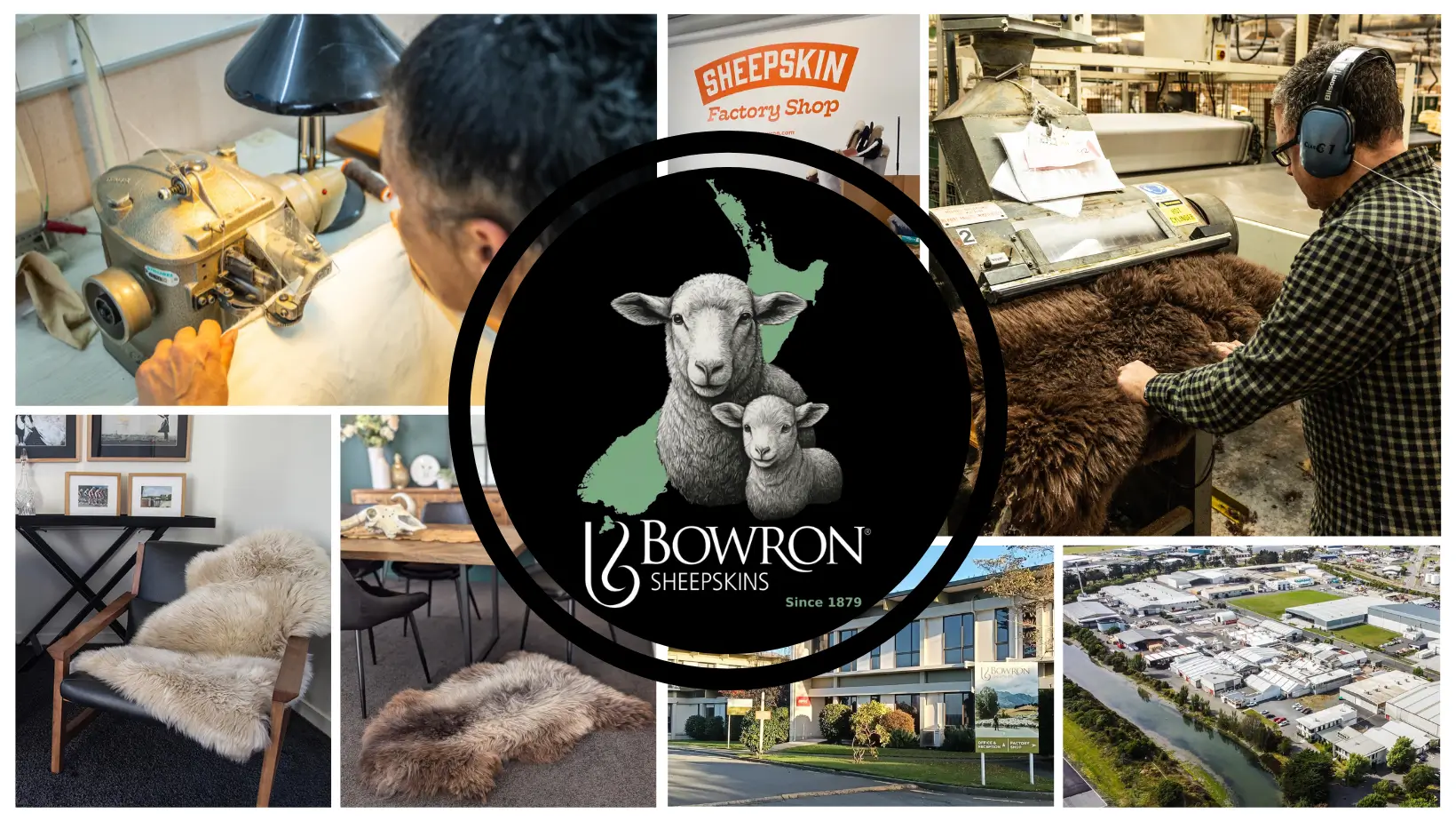 Bowron Sheepskin Factory Christchurch New Zealand