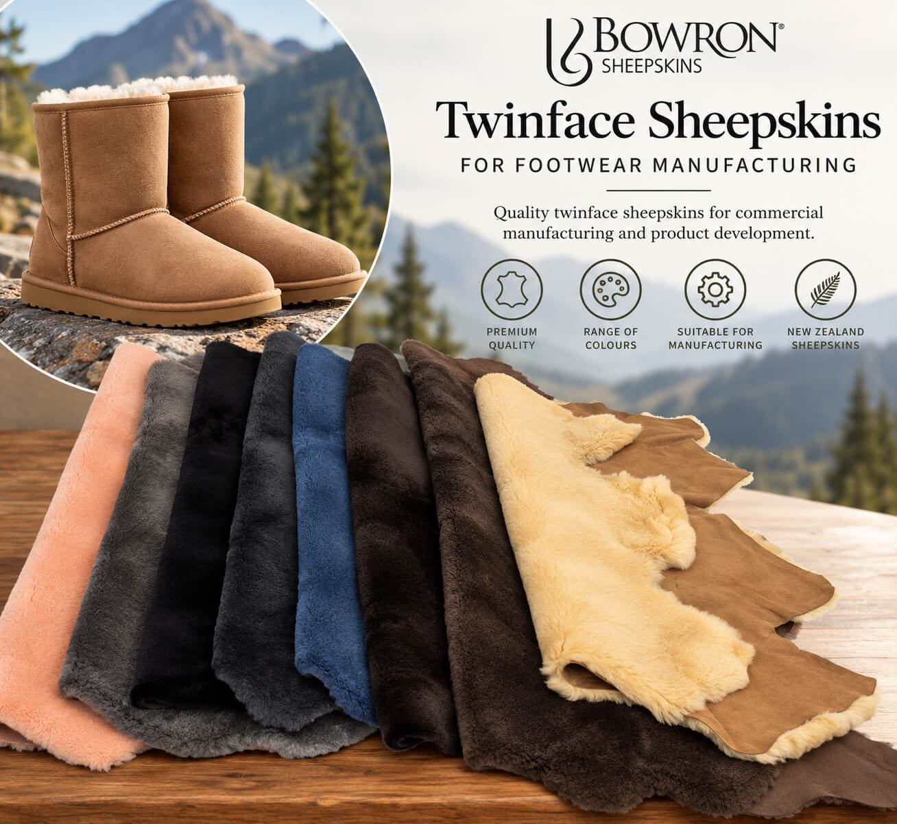 Bowron Twinface Sheepskin Collection (1)