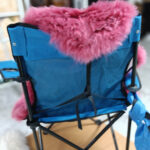 Sheepskin Camping Chair Cover – Unique NZ Gift - Image 5